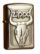 Зажигалка Zippo Bull Skull Фото 1