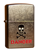 Зажигалка Zippo Danger with Skull