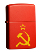 Зажигалка Zippo Серп и Молот СССР